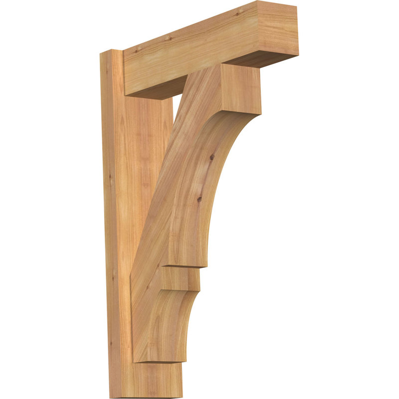 Bloc balboa rustique en bois rustique, P 18 po x H 26 po, Sapin Douglas de 7 1/2 po (lisse)