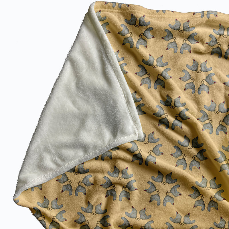 Diepreye Throw Blanket, W76 x L101cm, Yellow