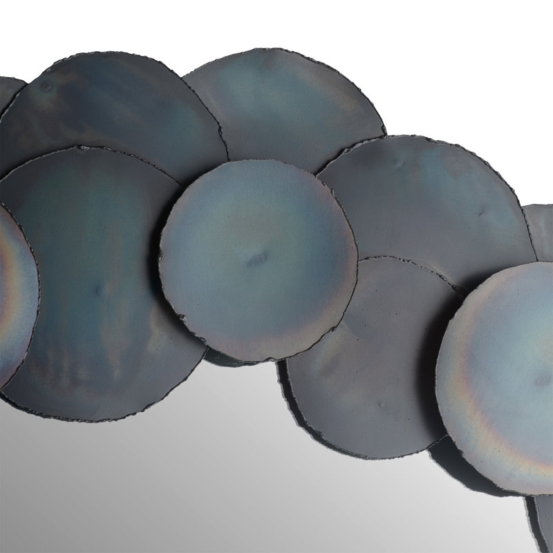 Kensey Round Iron Mirror