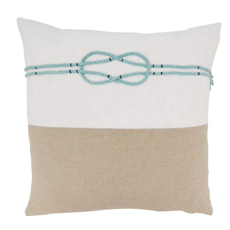 Laguna Collection Cotton Throw Pillow, Down