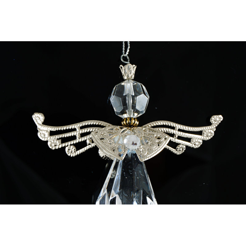 Ensemble de 6 décorations de noël en forme de noël angel coquillage