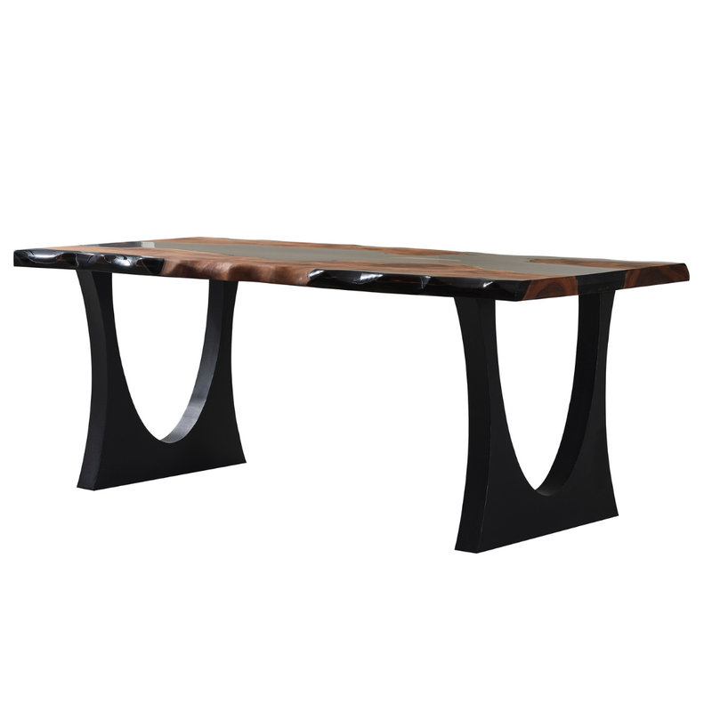 Table de salle à manger noire