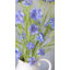 Blue Silk Cornflower 36"