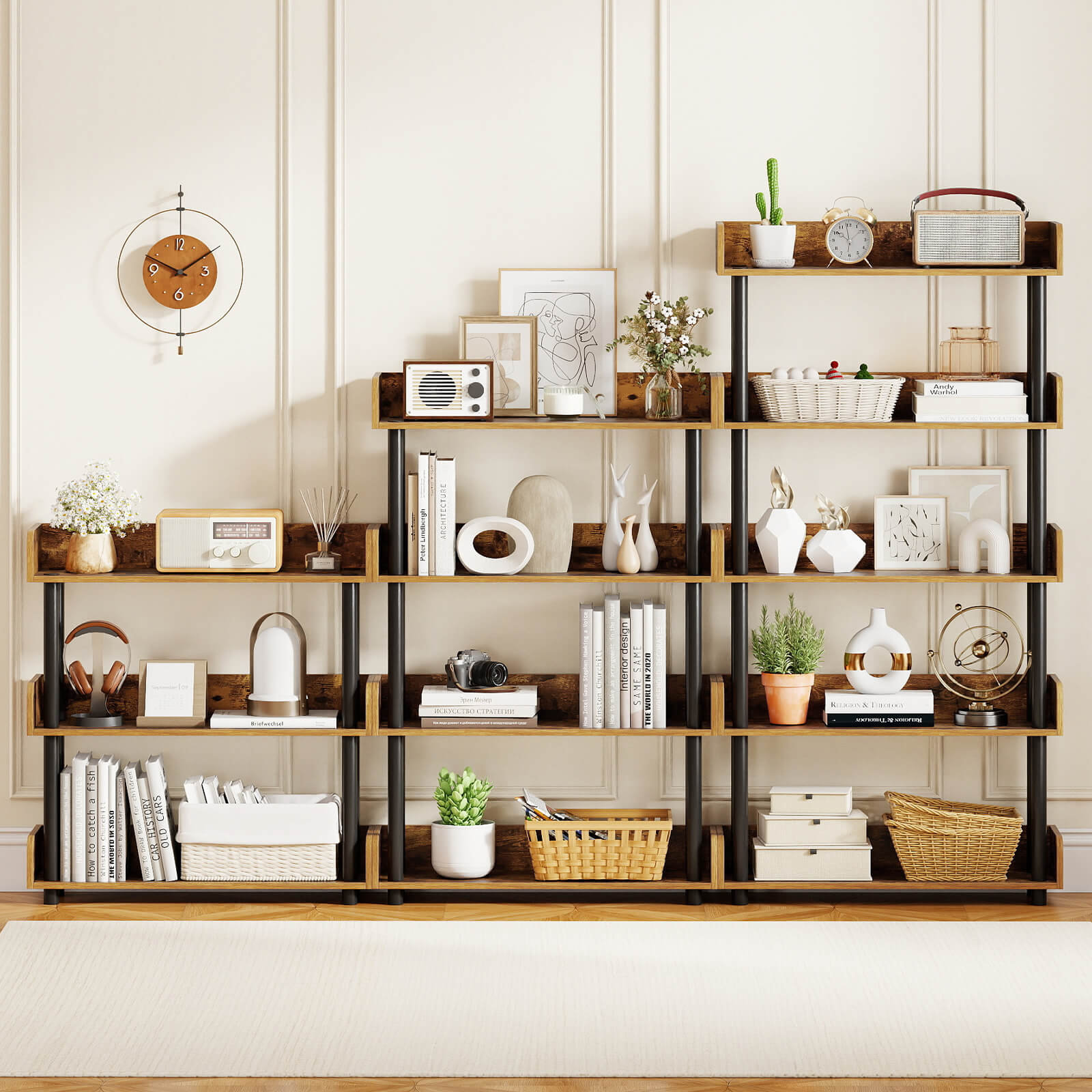 21 Cozy Reading Nook Living Room Ideas for Book Lovers - Bookshelf Living Room Ideas