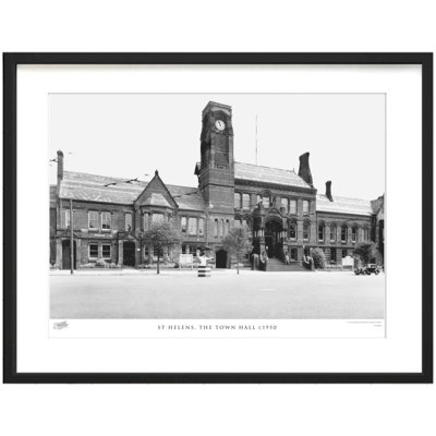 St Helens, The Town Hall C1950 by Francis Frith - Single Picture Frame Print