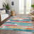 Machine Washable Indoor/Outdoor Cinead ACN1665 Ivory Rug-104386940