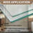 56" - 60" W x 74" H Single Sliding Shower Door Semi-Frameless Shower Door 5/16 Inch Tempered Glass
