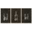 Ensemble de 3 pièces cristal Barware V encadré sur toile-97758331-97758332