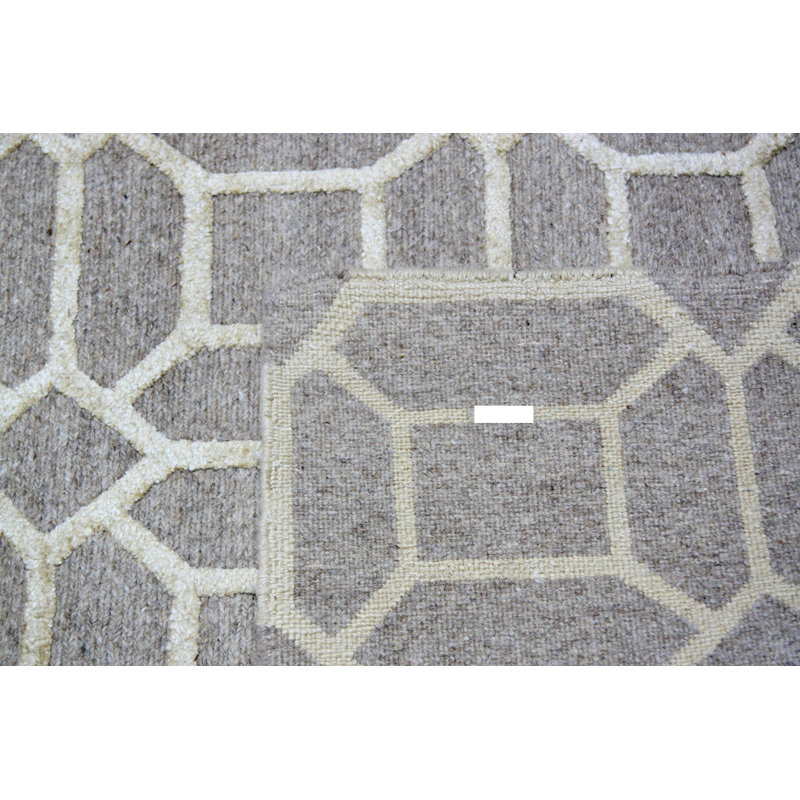 Tapis unique noué à la main 10 pi x 13 pi 11 po Begie