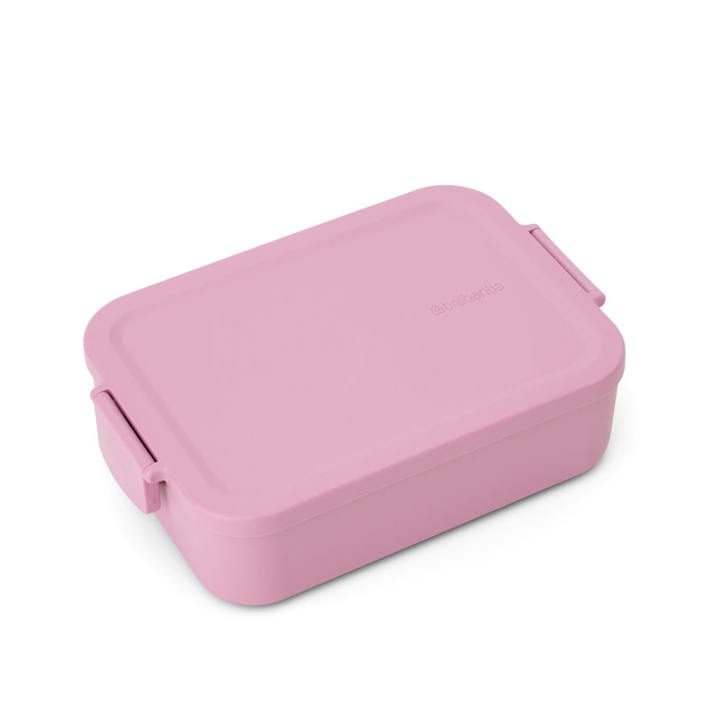 Brabantia Make & Take Lunch Box, Medium, Lilac Pink