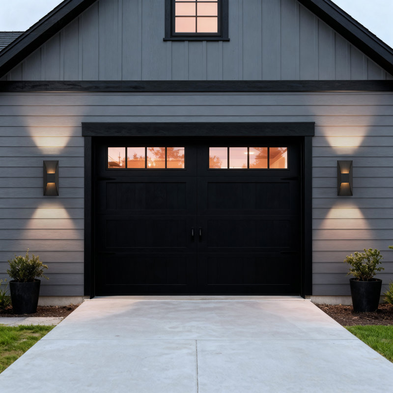 Haxby LED Wall Sconce for Indoor/Outdoor Use, 3-CCT Selectable, Dimmable, Wet Rated, ADA Compliant