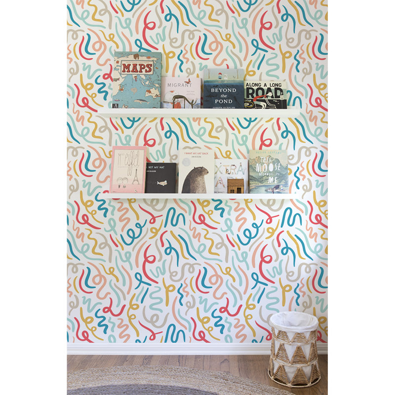Babylon 2.5m x 2.5m Matte Wallpaper Roll, 250 x 250cm