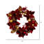Gianessa Faux Poinsettia 22'' Wreath