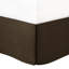 Édredon 7 pièces Coral Queen - literie en faux suède 2 taies décoratives, coussins carrés, 1 coussin, jupe de lit incluse-118742546
