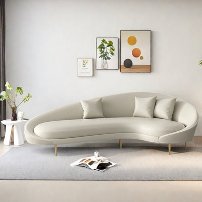 Light luxury style technology leather lounge chair by Your Favorite Celebrities