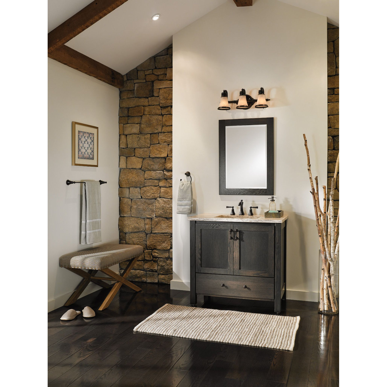 Wynford Wall Mounted Robe Hook, Oil rubbed bronze