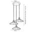 Sharpe 3 - Light Black Cluster Pendant