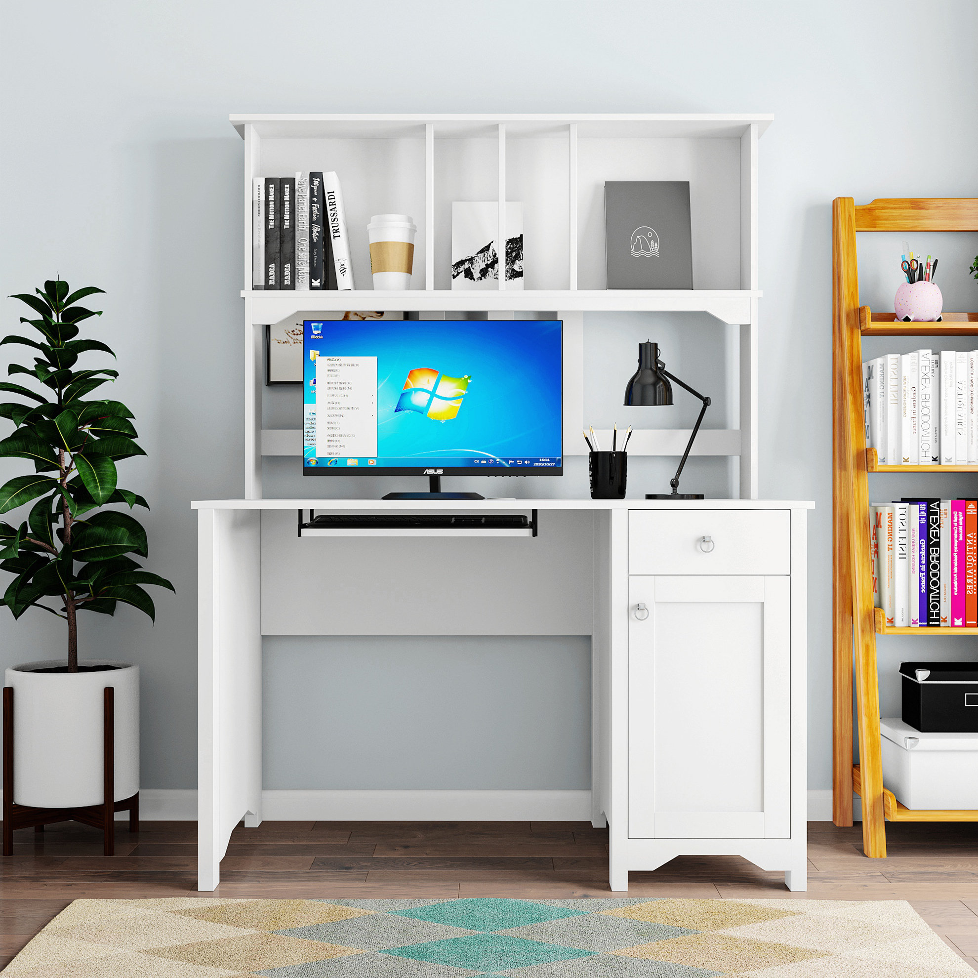 Red Barrel Studio® Home Office Computer Desk | Wayfair