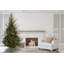 Lighted Artificial Spruce Christmas Tree-1099677730