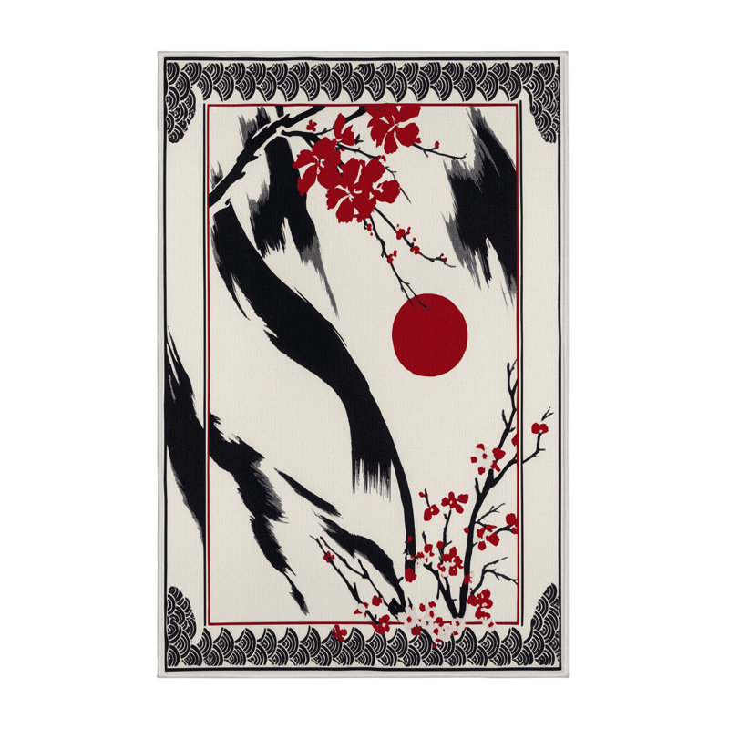 Falling Grace Rug, Rectangle 2' x 3'