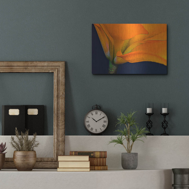 «Lily Dressed In Orange» par Pamela Plummer, H 12 po x l 16 po