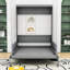 Lit escamotable double avec canapé Artemiy-756998401