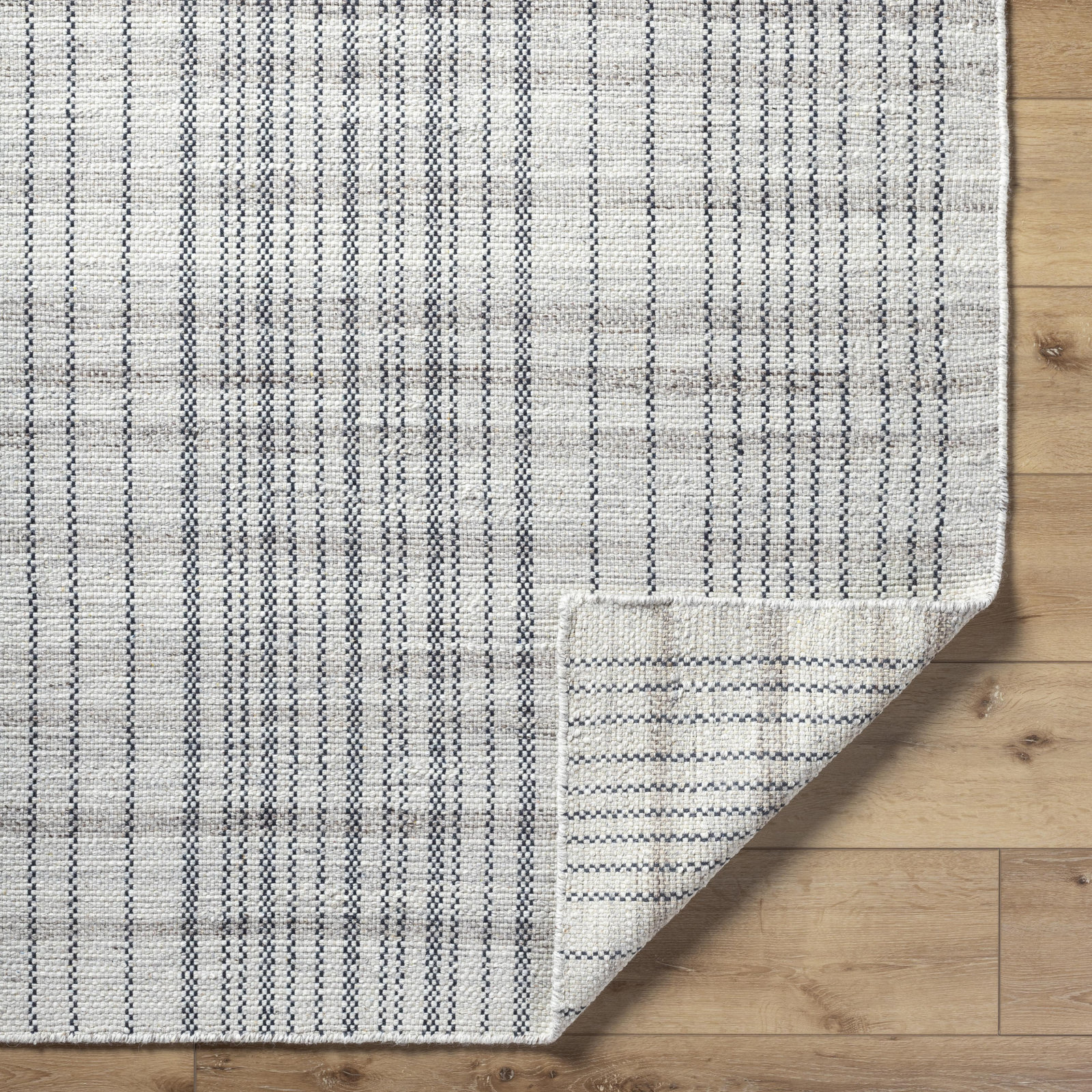 Loxe Flatweave Striped Rug, Rectangle 2' x 3'