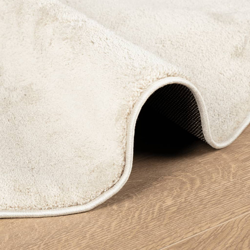 Nadhir Solid Colour Area Rug, Round 160cm