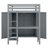 Hedieh Full Size Loft Bed with Wardrobe-553751615