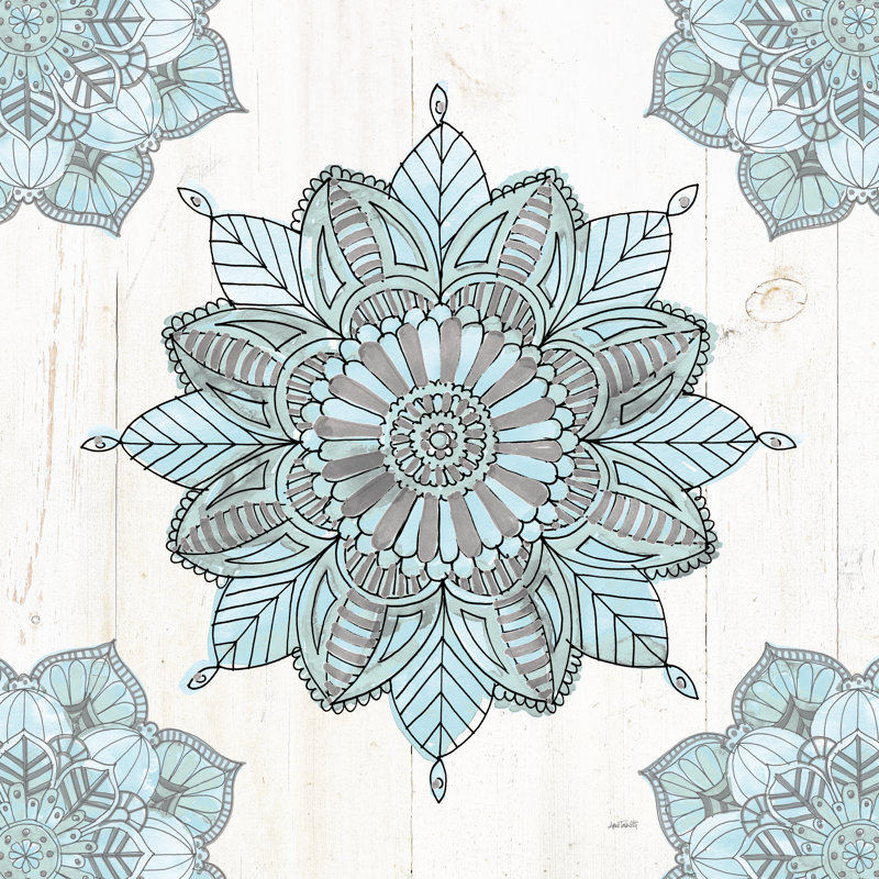 Mandala Morning VI by Anne Tavoletti - Wrapped Canvas Print, 30cm H x 30cm W x 3.8cm D