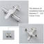 Rain Dual Shower Head 1.75 GPM GPM-95127509