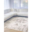 Tapis oriental brun en polypropylène tissé à la machine Brisseyda-597263107
