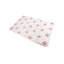 Tapis de bain rose en coton touffeté à la main