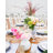 Hibiscus Glass Vase-30058372-30058368