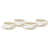 White/Gold Glaze