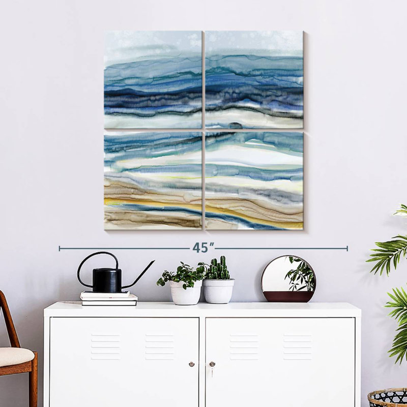 Ocean's Movement, 32" H x 32" W