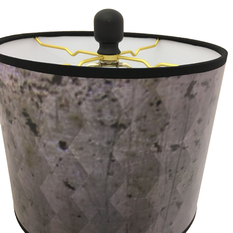 Ensemble de lampe buffet 28" crystal Pisano, Bronze