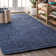 Pata Hand Woven Chunky Jute Navy Rug