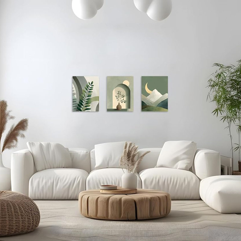 3 Piece Wrapped Canvas Wall Art