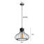 Roksanda 1 - Light Black Pendant-932200050