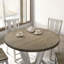 Rustic Style 4 - Person Solid Wood Counter Height Dining Set
