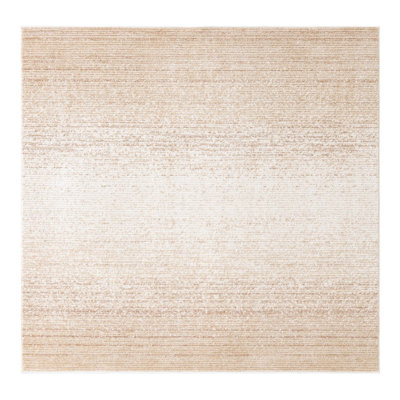 Hulsey Striped Ivory Area Rug