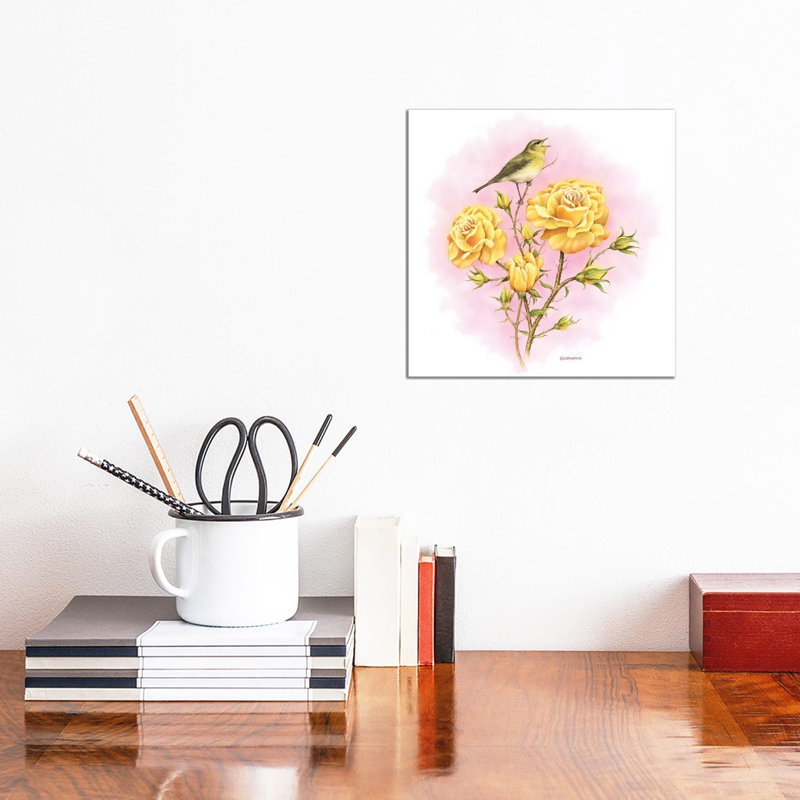 Sing Me A Song by Giordano Studios - Wrapped Canvas Painting, 30.48 cm H x 30.48 cm W