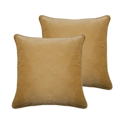  Square Velvet Pillow Cover & Insert