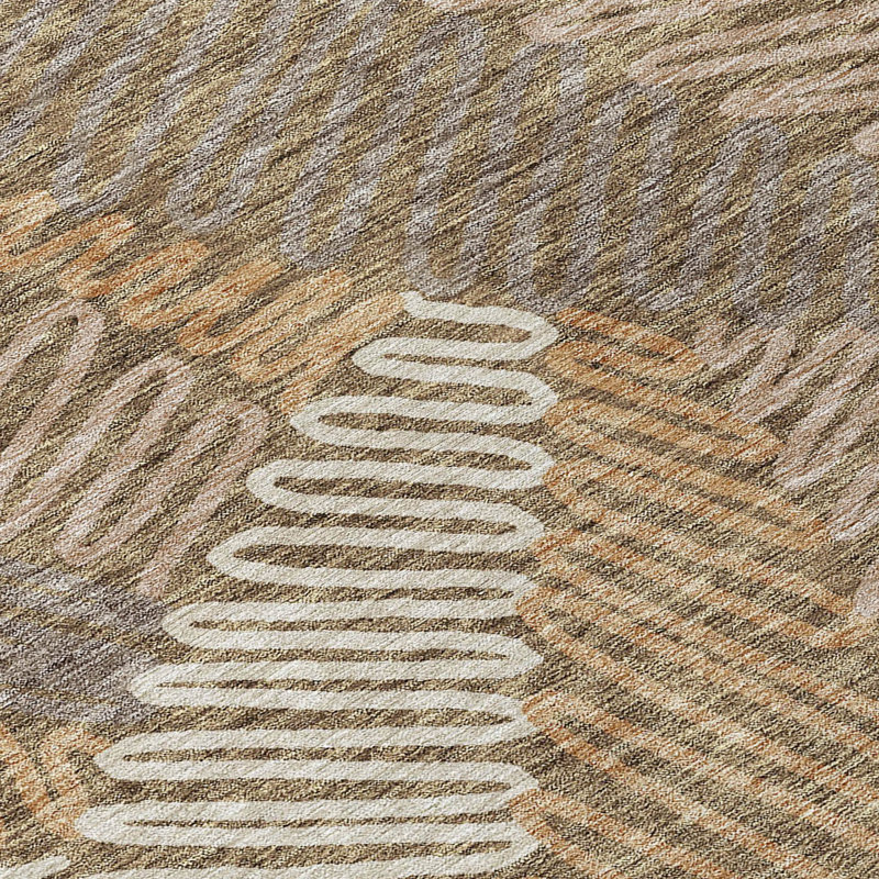 Tapis intérieur / extérieur Maliana avec envers antidérapant, Rectangle 2 pi 6 po x 3 pi 10 po