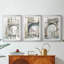 Watercolor Archures I - Impression sur mesure encadrée de qualité supérieure - 3 pièces-1269356405-1269356408