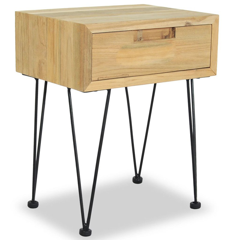 Glenview 15.7'' W Wood Nightstand
