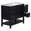 Ensemble de meuble-lavabo 36 po avec lavabo, 1 armoire et 3 tiroirs-342568866