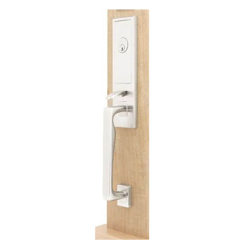 Entry Set, Satin Nickel, Athena Lever, Left Handed