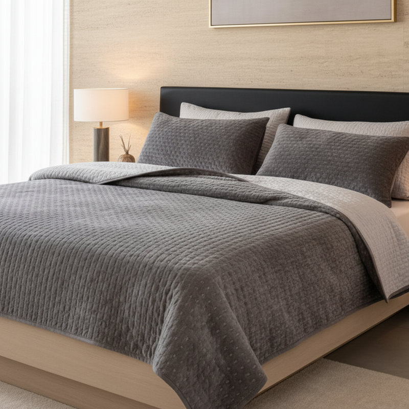 Ensemble de housse de couette, Housse de couette très grand et 2 taies